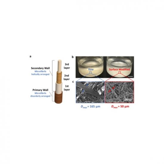 Direct ink writing of surface-modified flax elastomer composites